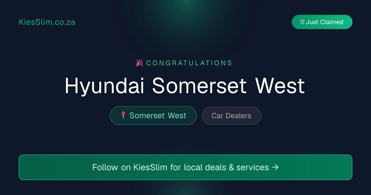 Hyundai Somerset West