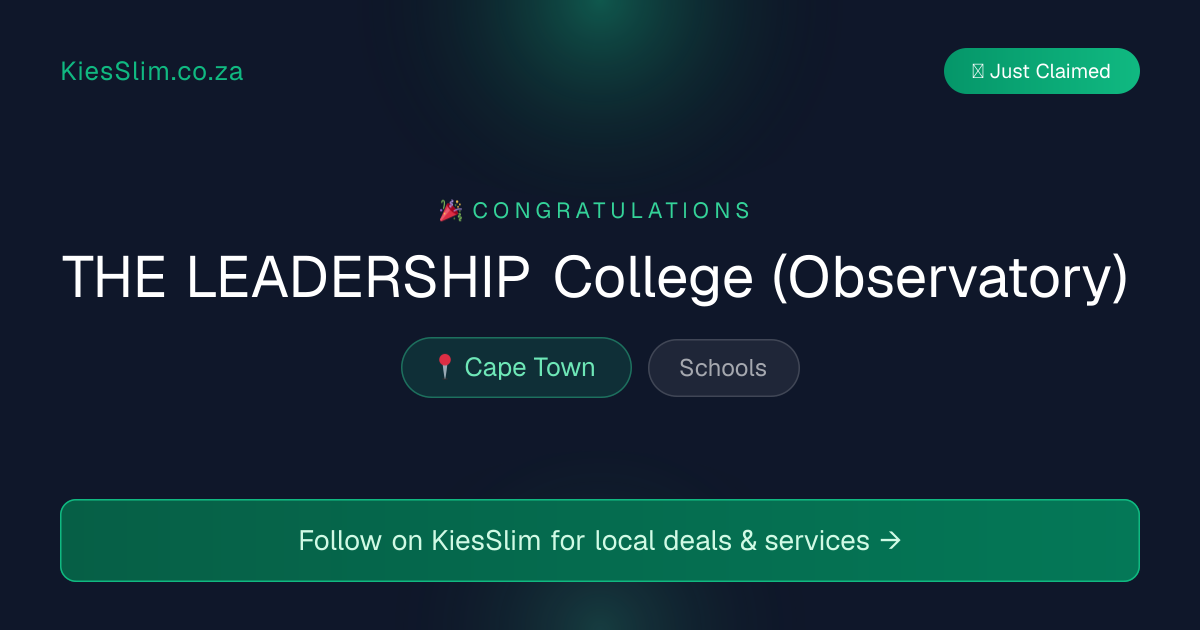 THE LEADERSHIP College (Observatory)