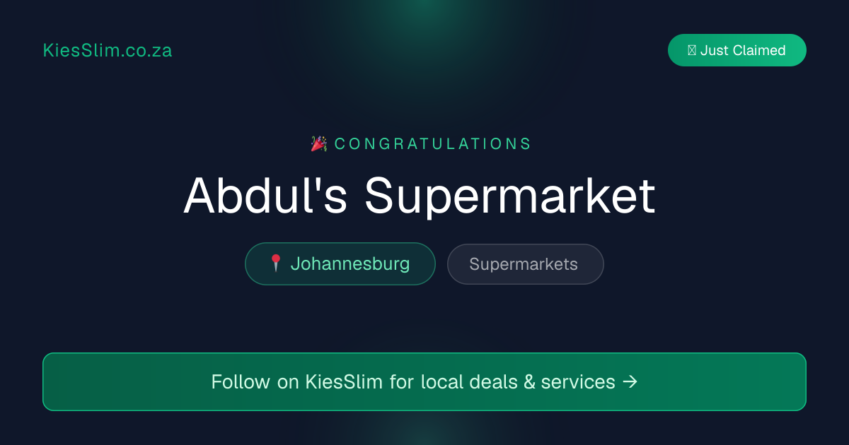 Abdul's Supermarket