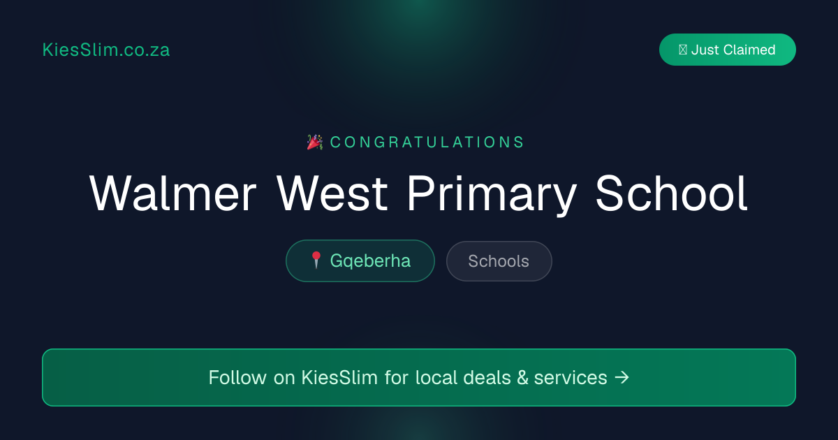 Walmer West Primary School