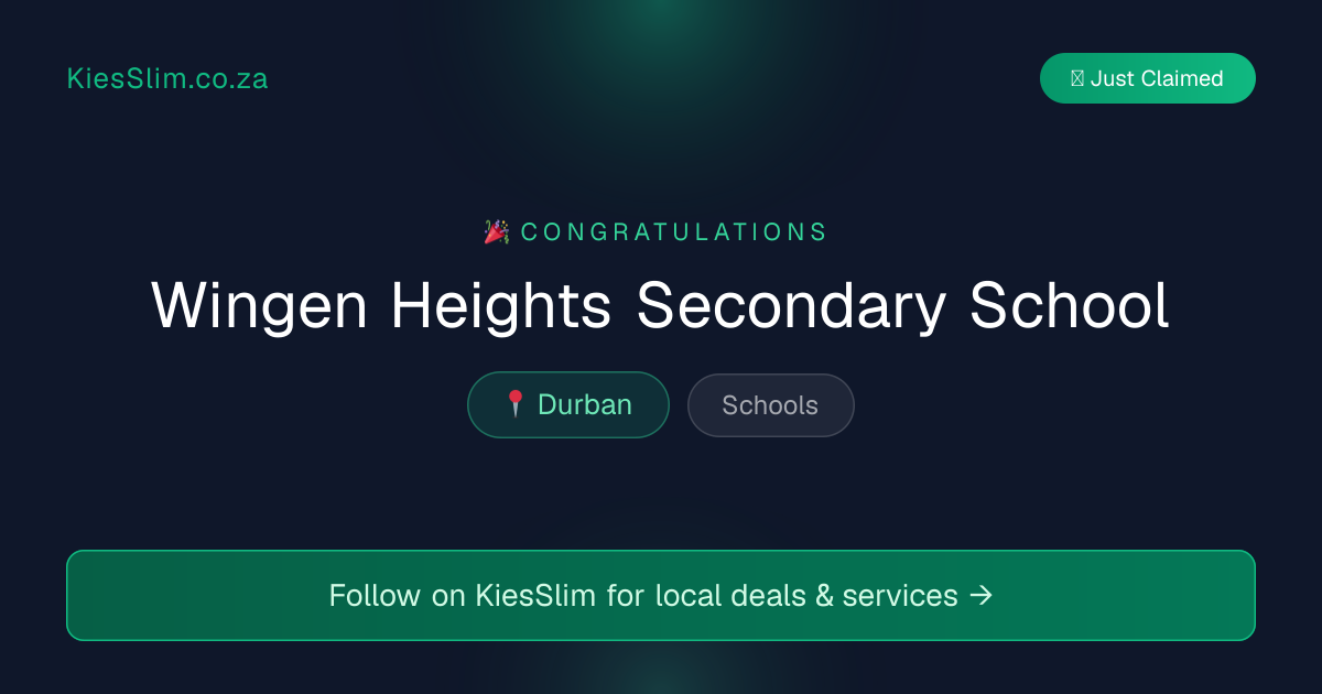 Wingen Heights Secondary School