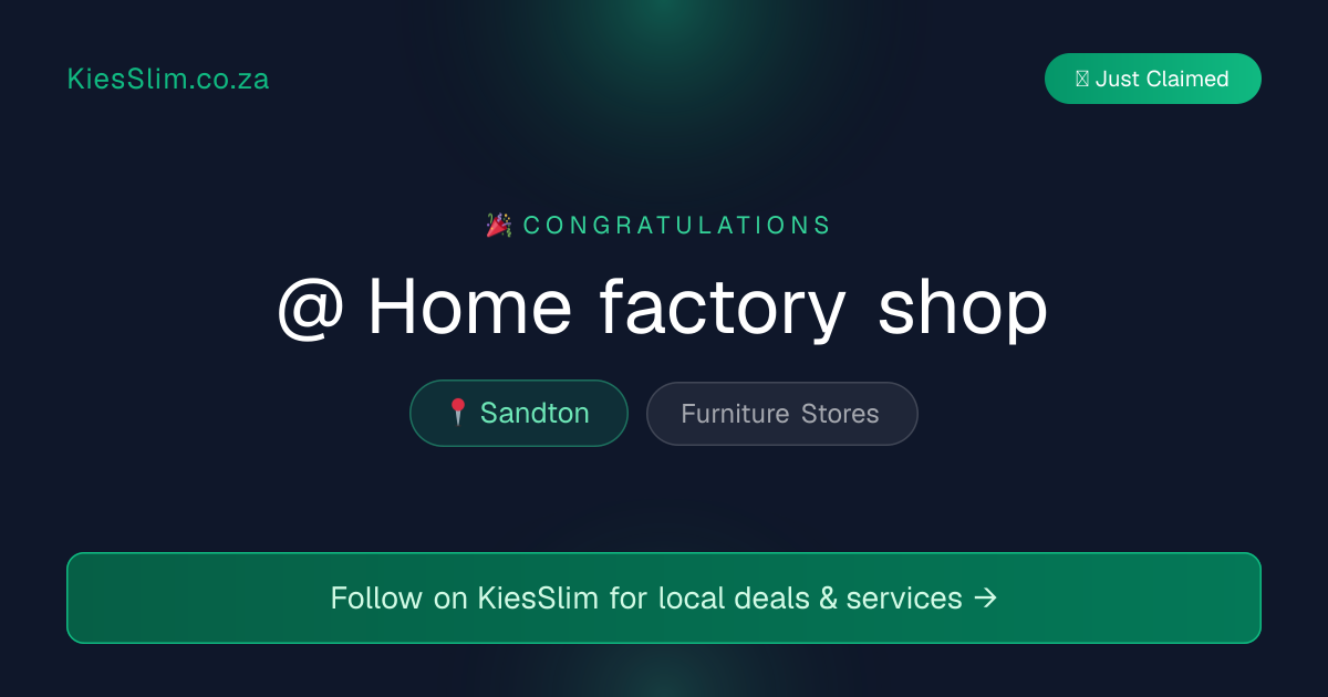 @ Home factory shop