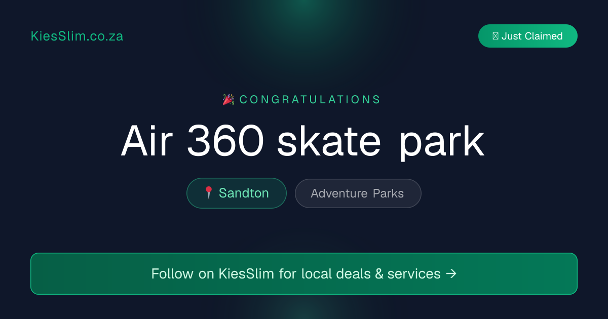 Air 360 skate park
