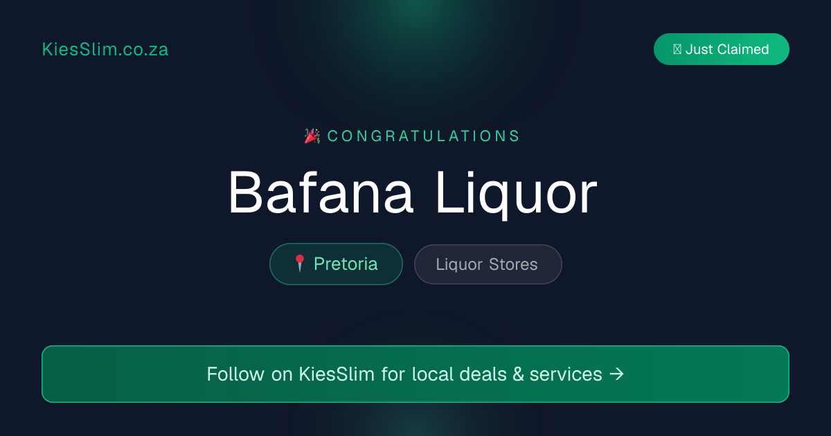 Bafana Liquor