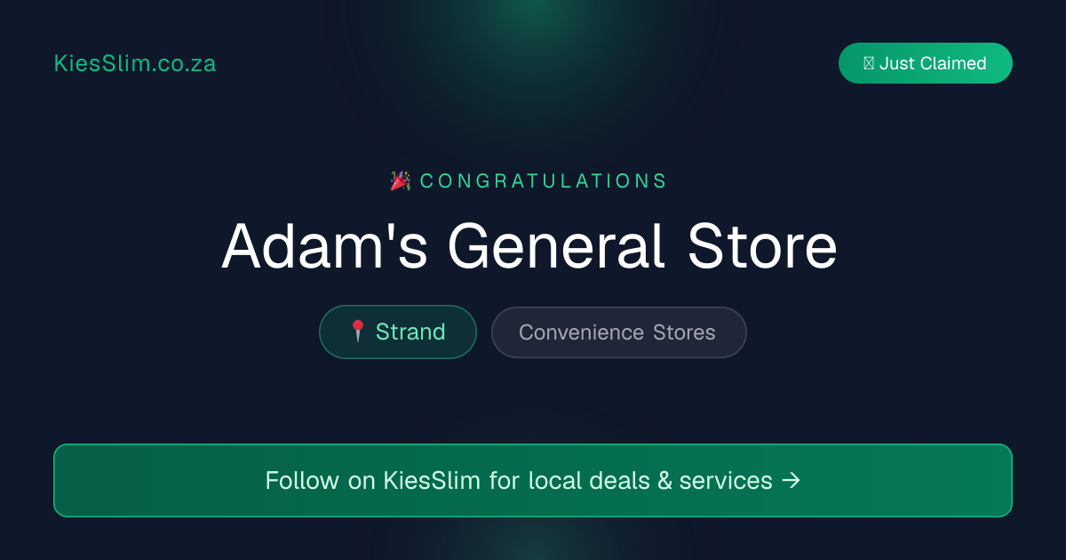 Adam's General Store