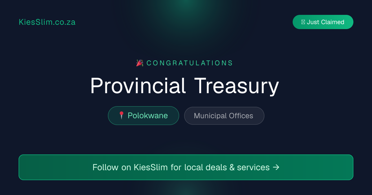Provincial Treasury