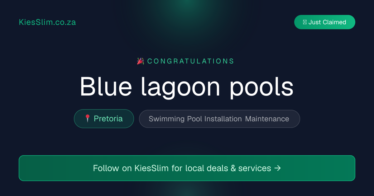 Blue lagoon pools
