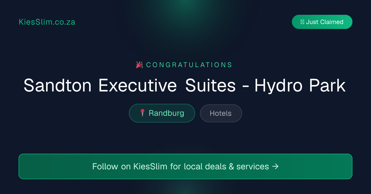 Sandton Executive Suites - Hydro Park