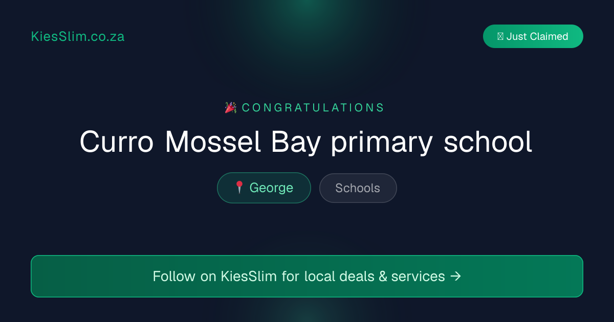 Curro Mossel Bay primary school