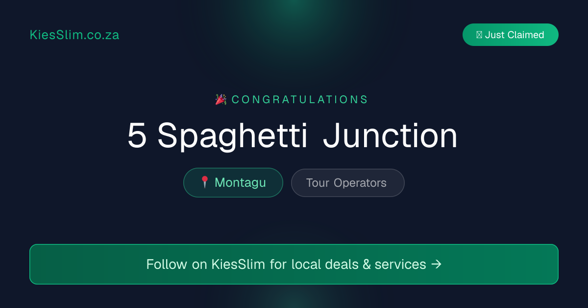 5 Spaghetti Junction