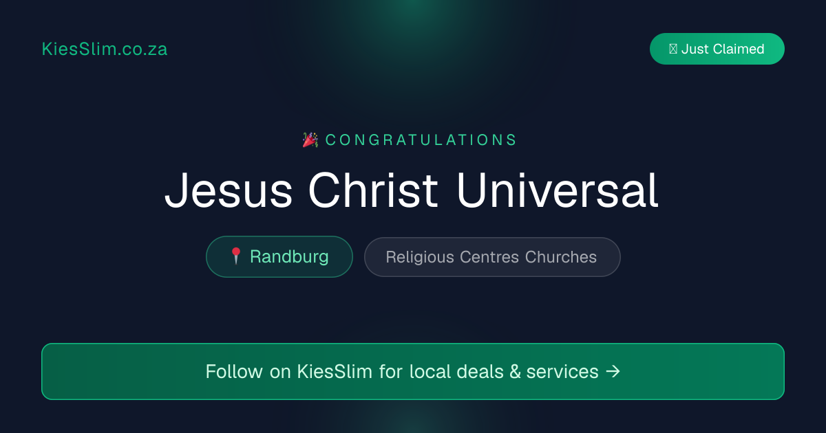 Jesus Christ Universal