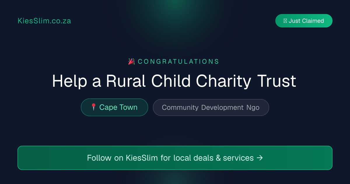 Help a Rural Child Charity Trust