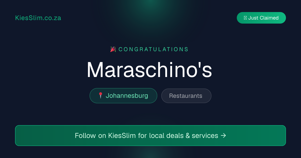 Maraschino's