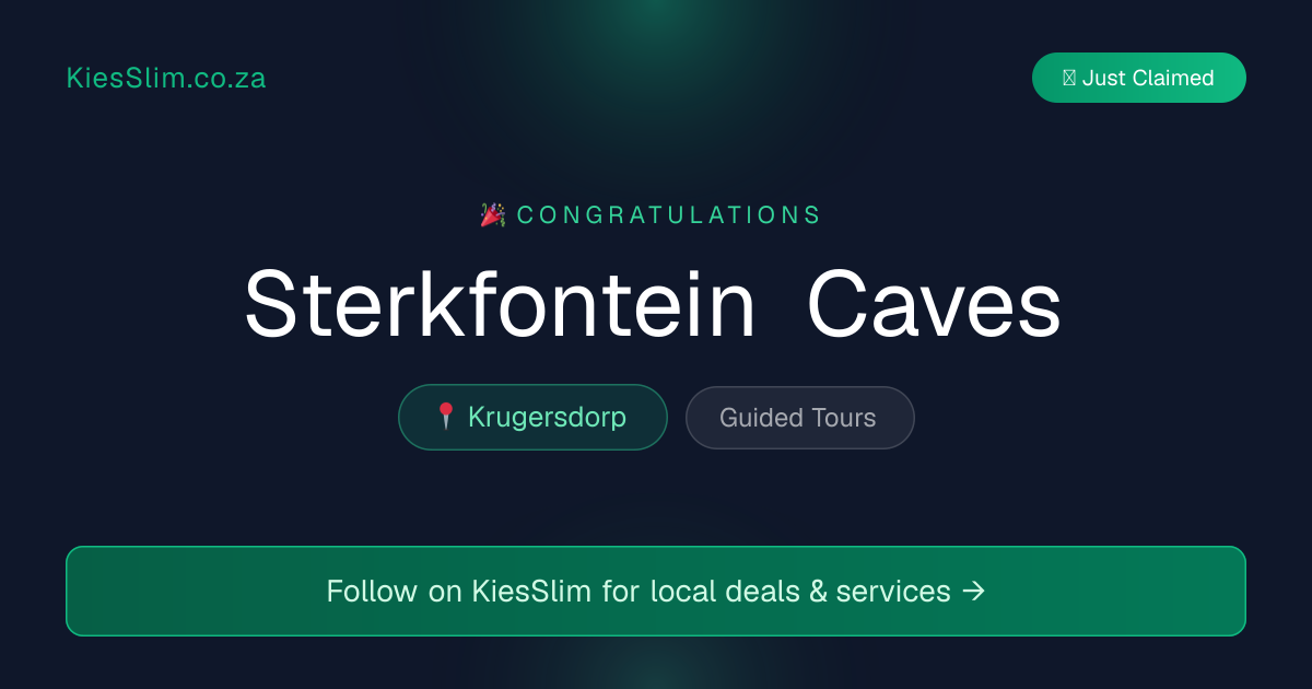 Sterkfontein Caves