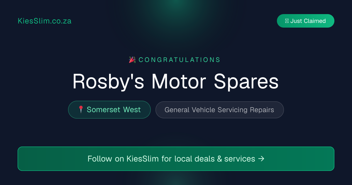 Rosby's Motor Spares