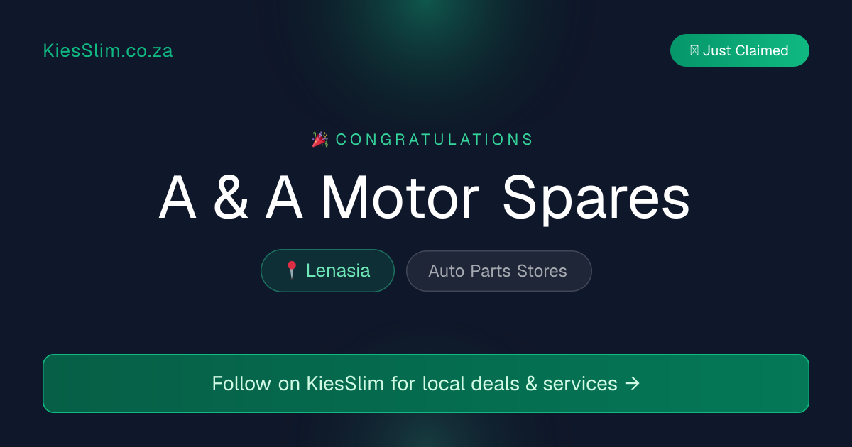 A & A Motor Spares