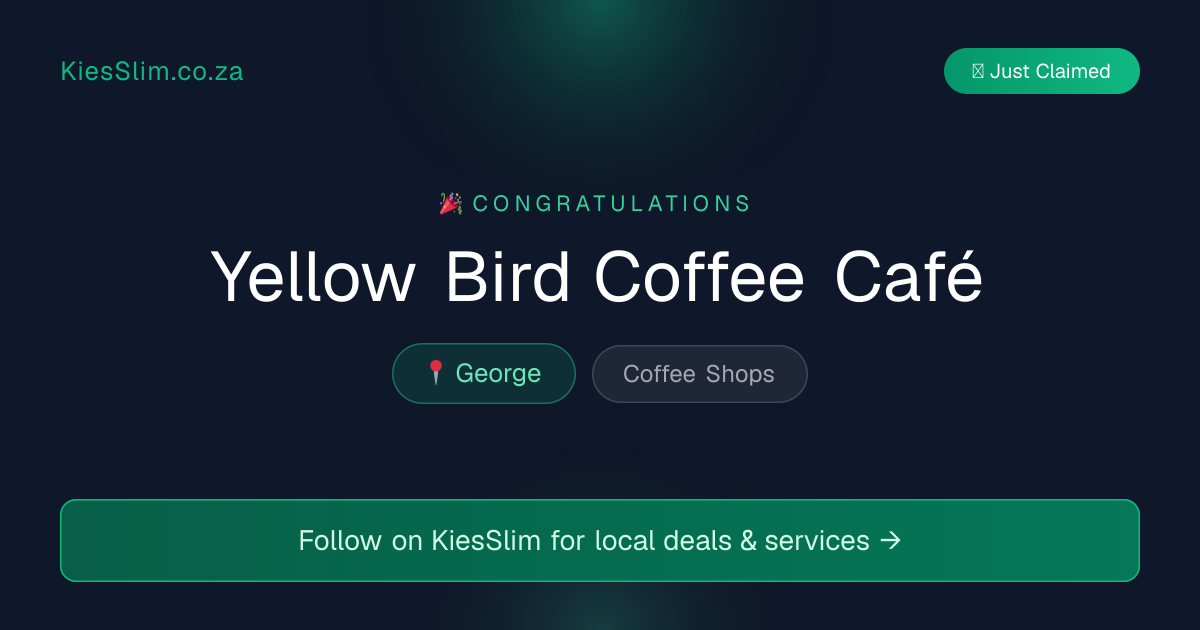 Yellow Bird Coffee Café