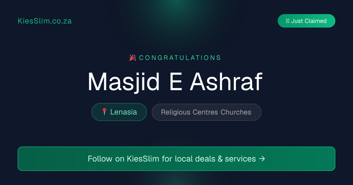 Masjid E Ashraf
