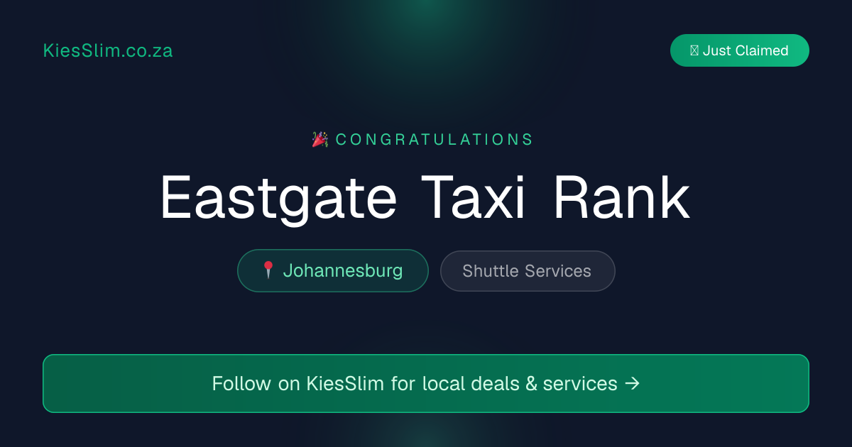 Eastgate Taxi Rank