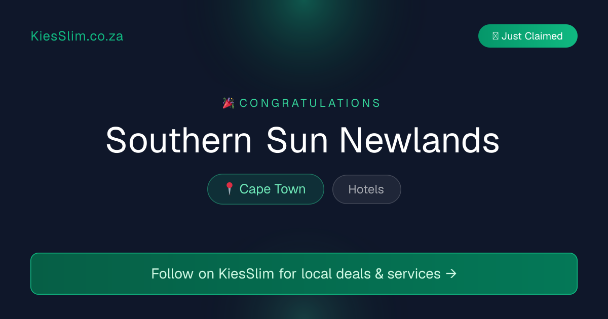 Southern Sun Newlands