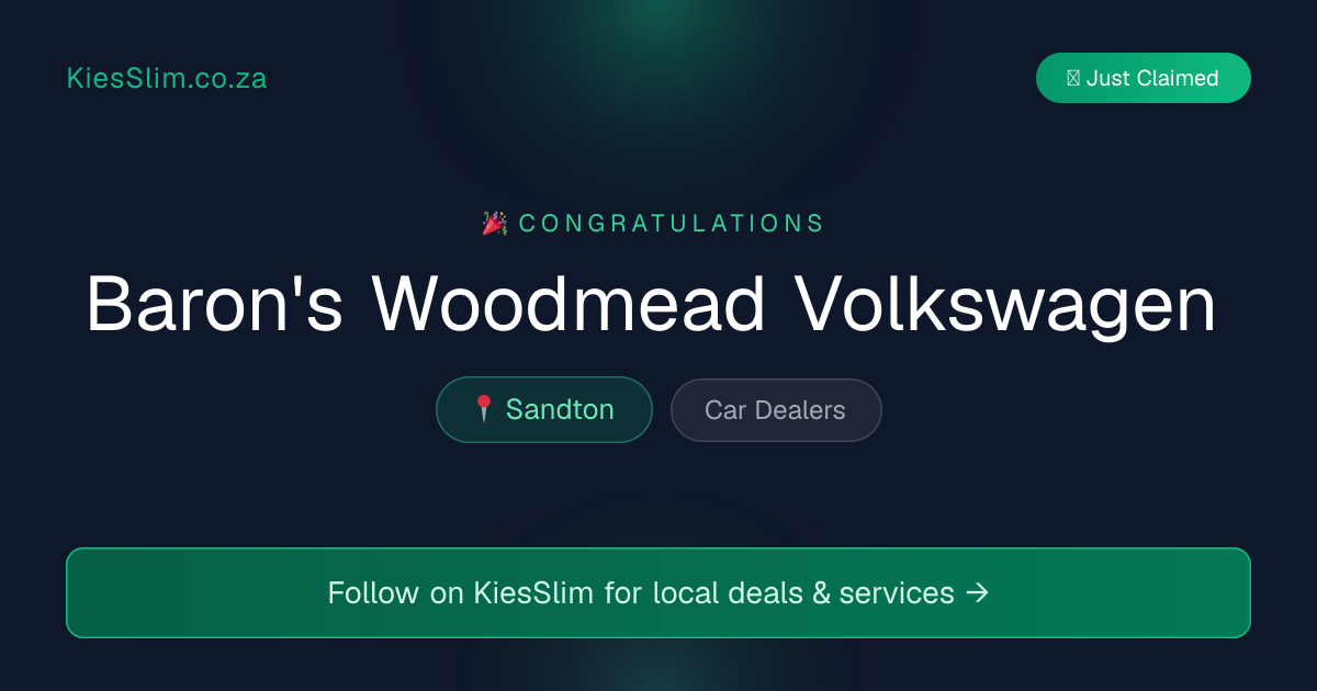 Baron's Woodmead Volkswagen