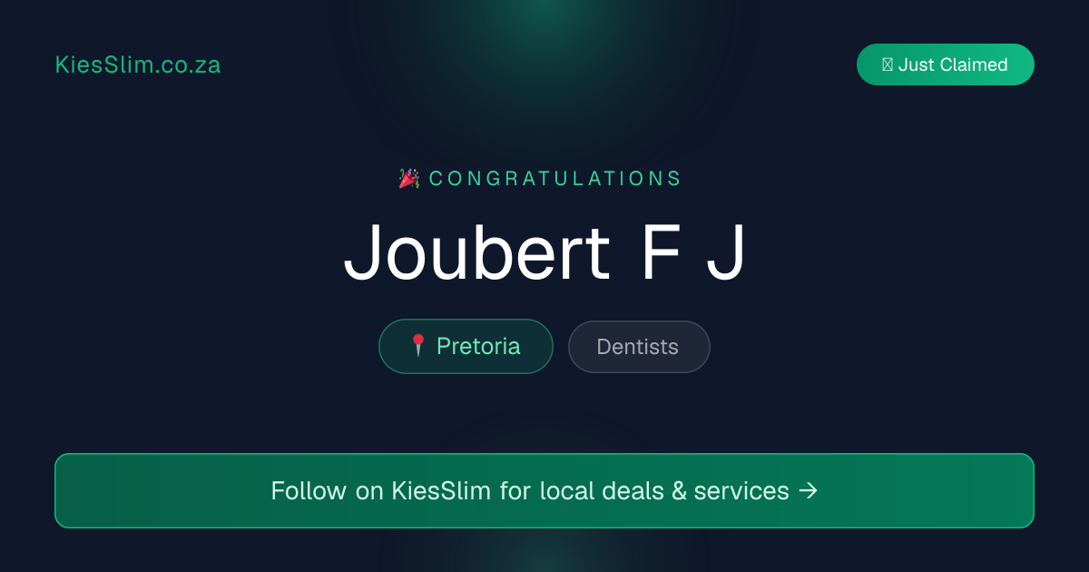 Joubert F J