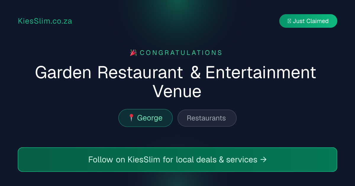 Garden Restaurant & Entertainment Venue