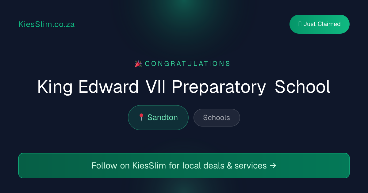 King Edward VII Preparatory School