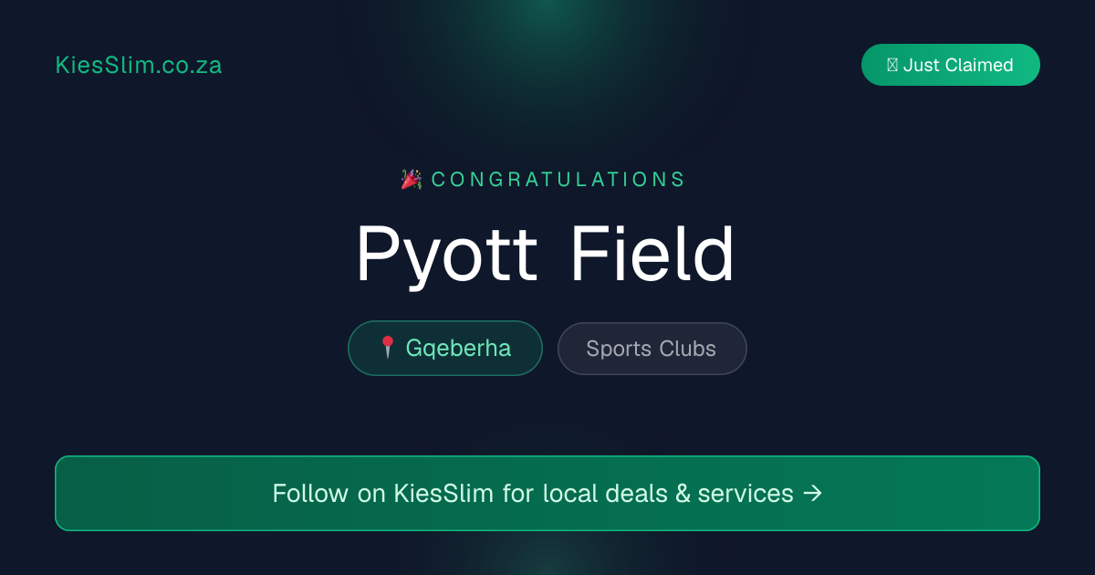 Pyott Field