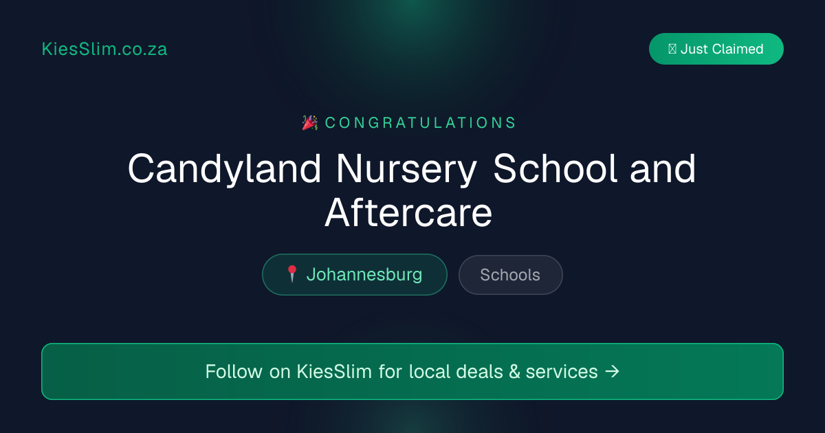 Candyland Nursery School and Aftercare