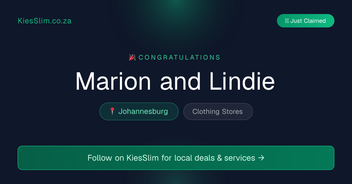 Marion and Lindie