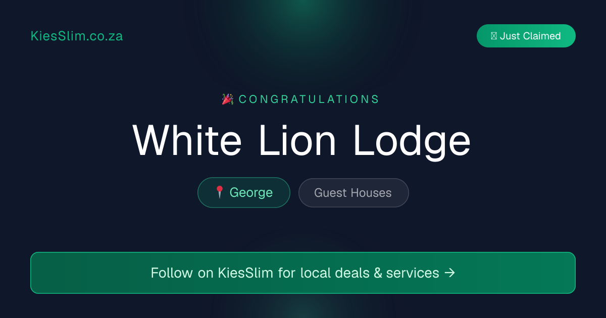 White Lion Lodge