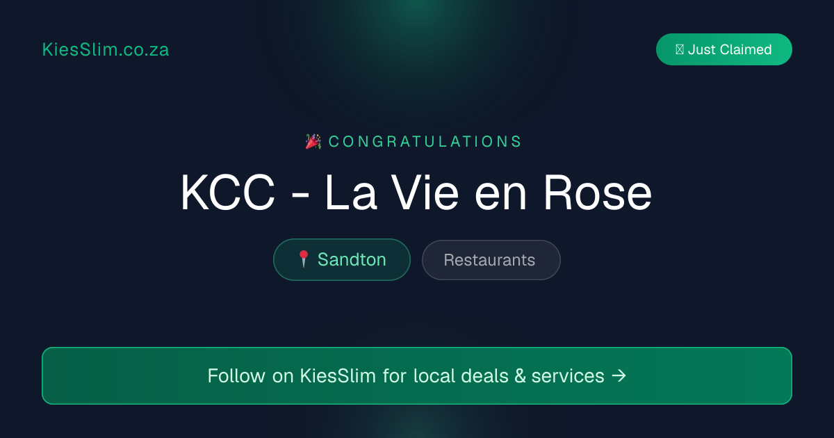 KCC - La Vie en Rose