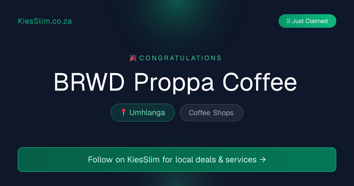 BRWD Proppa Coffee