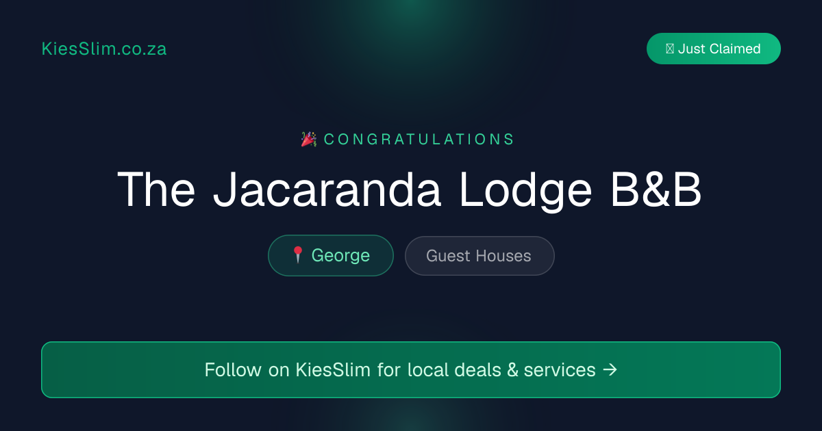 The Jacaranda Lodge B&B
