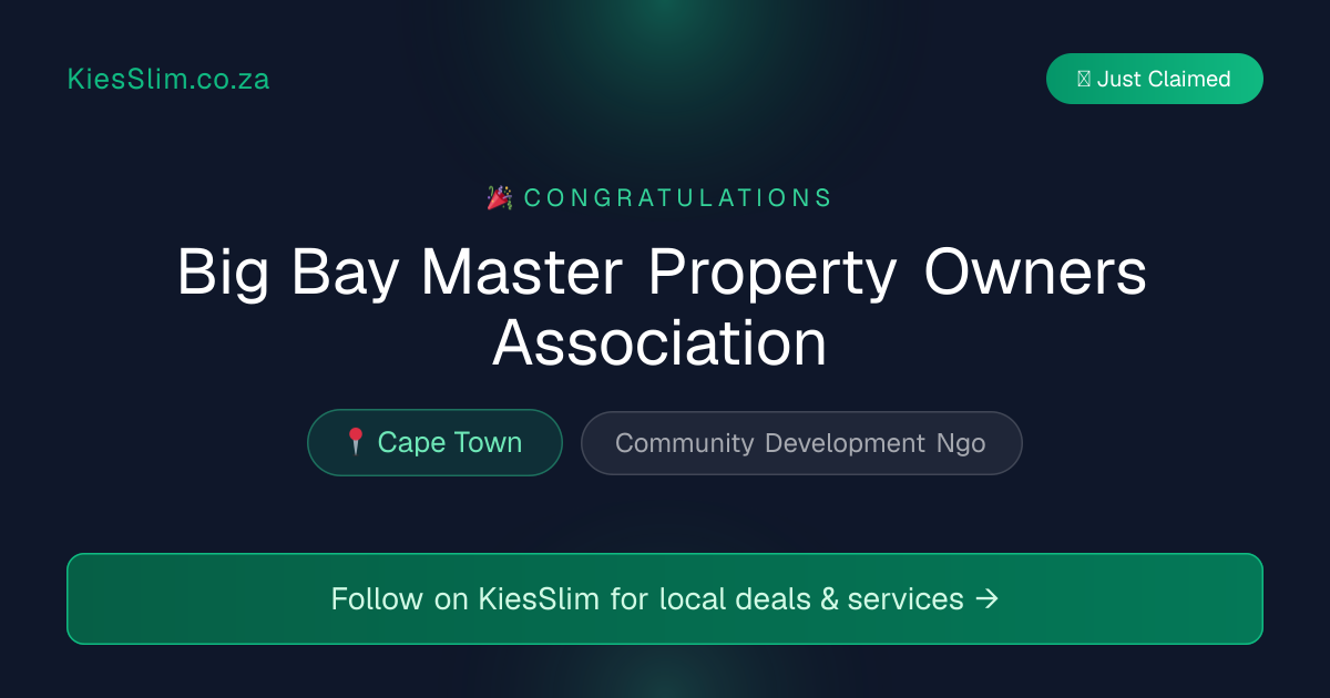 Big Bay Master Property Owners Association