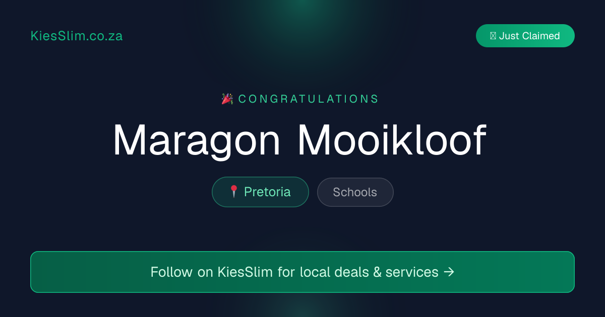Maragon Mooikloof