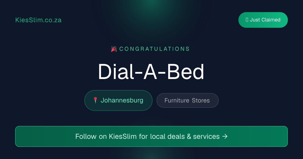 Dial-A-Bed