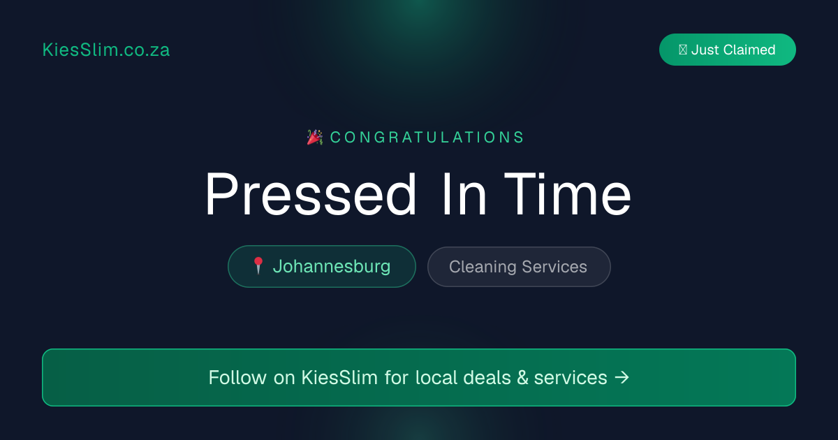 Pressed In Time