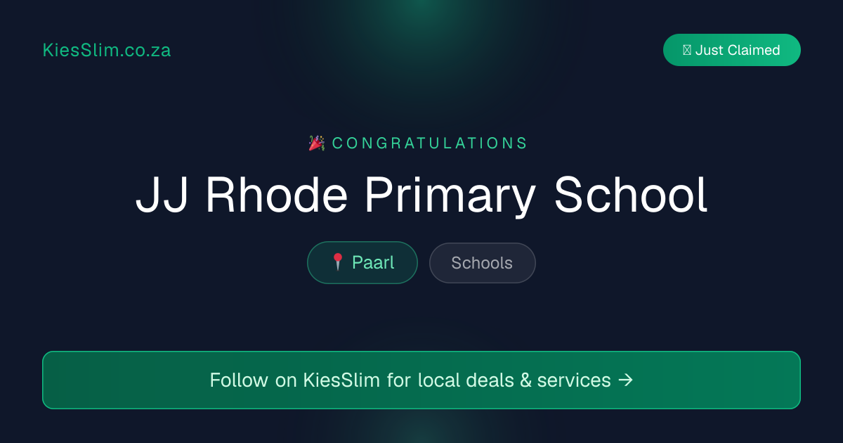 JJ Rhode Primary School