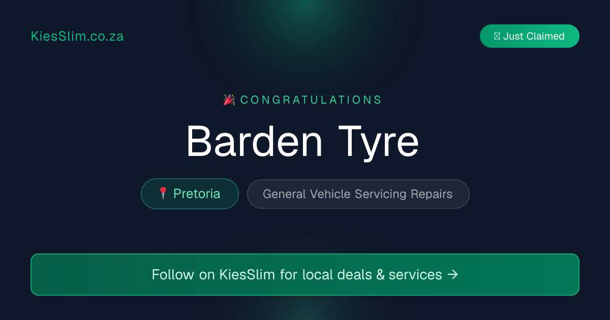 Barden Tyre