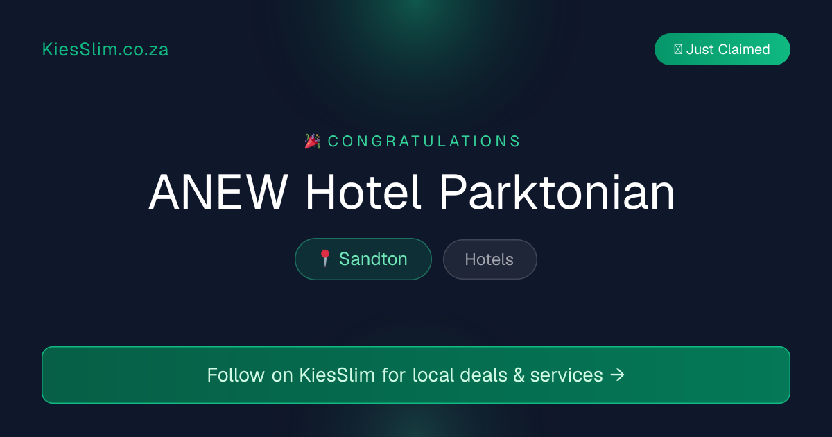 ANEW Hotel Parktonian