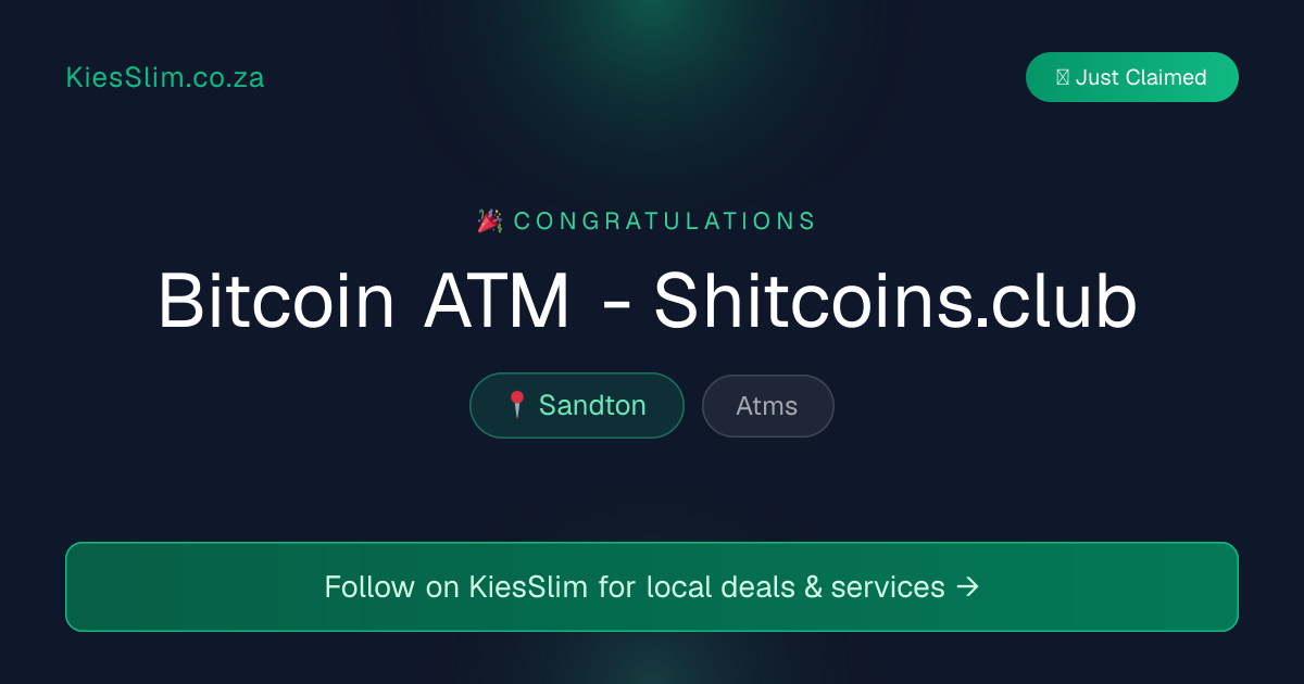Bitcoin ATM - Shitcoins.club