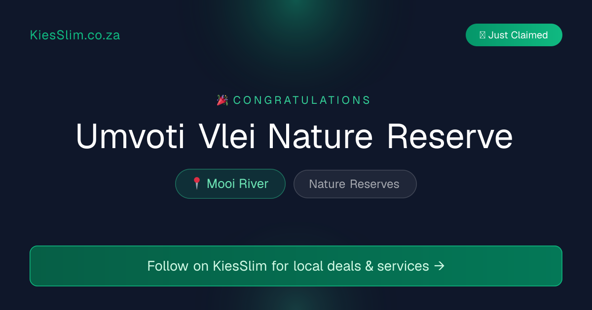 Umvoti Vlei Nature Reserve