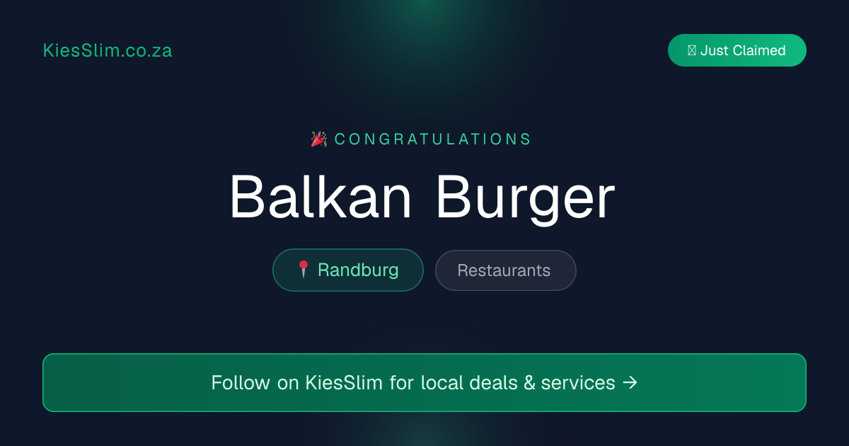Balkan Burger