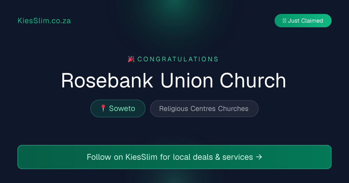 Rosebank Union Church