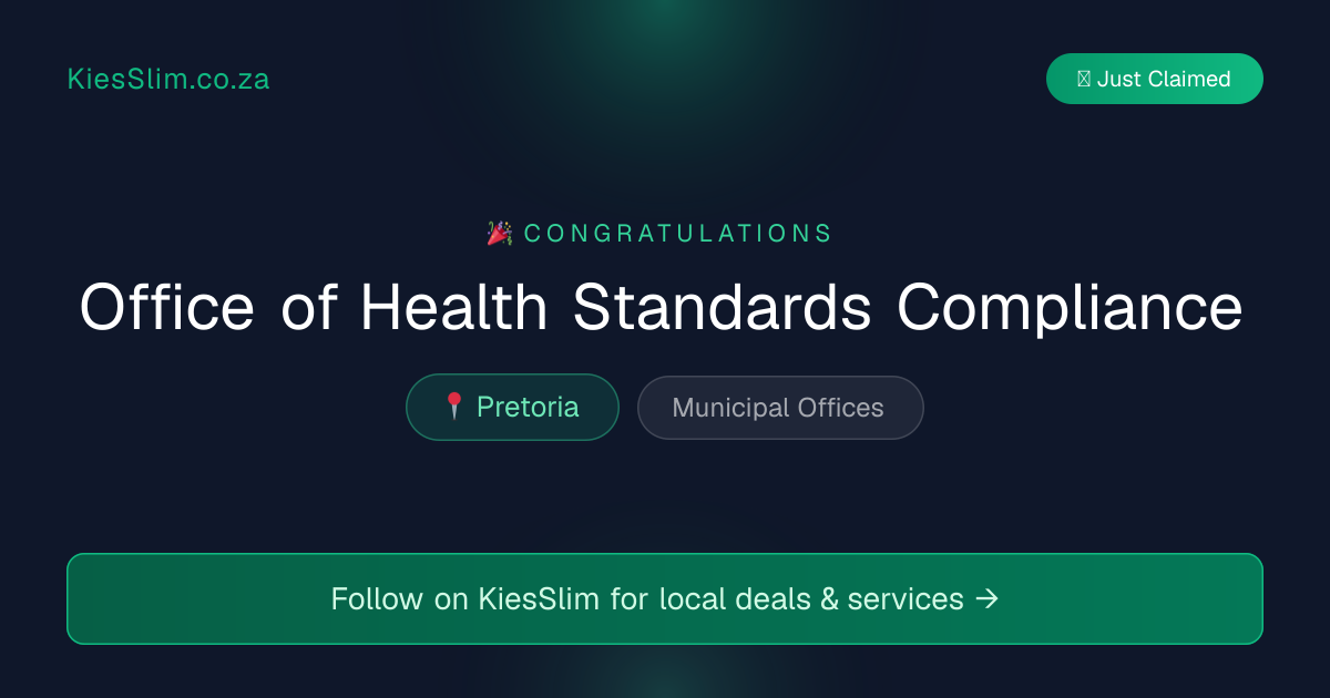 Office of Health Standards Compliance
