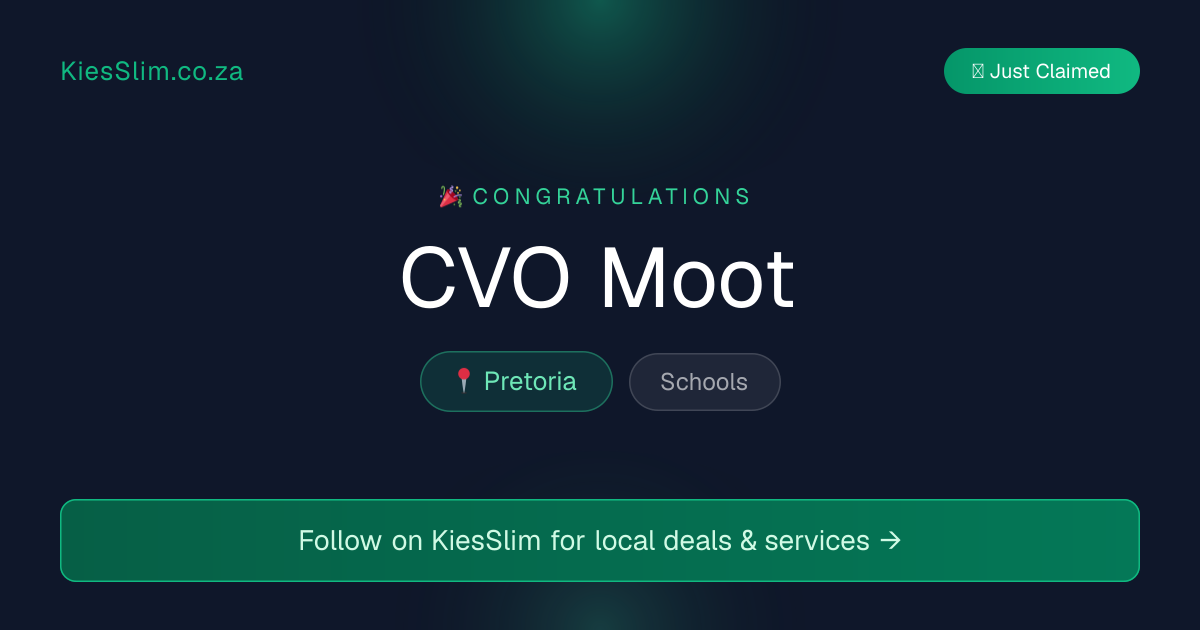 CVO Moot
