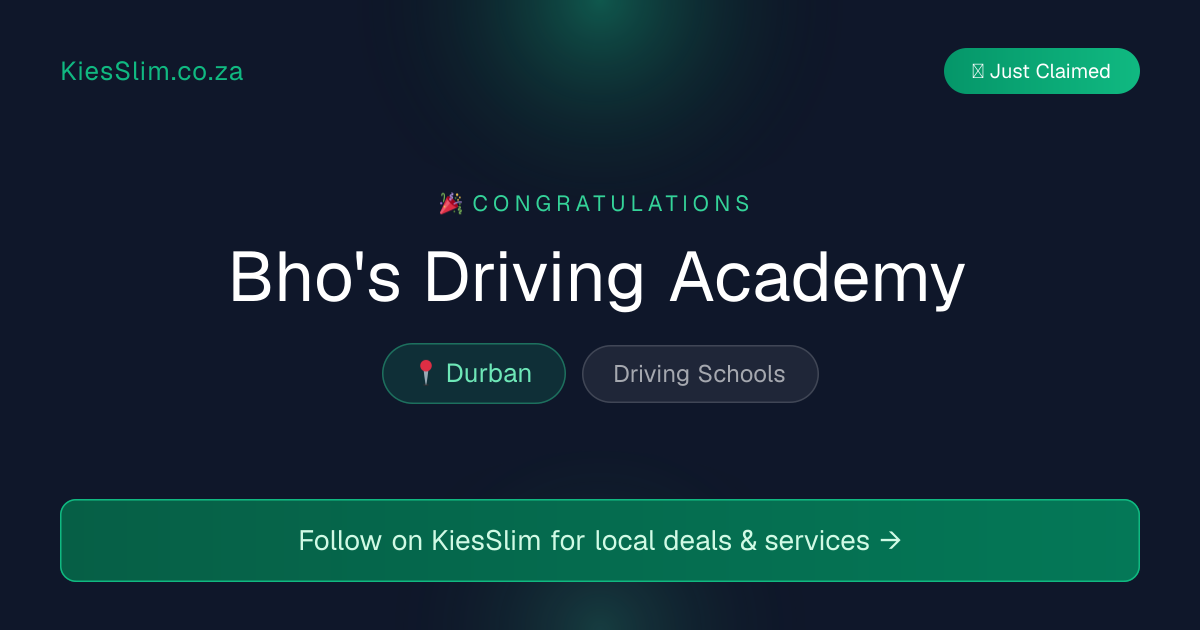 Bho's Driving Academy