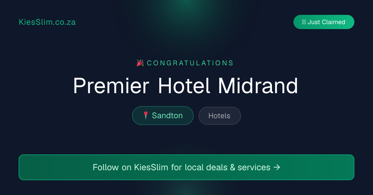 Premier Hotel Midrand